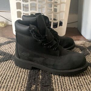 All-Black Timberland "Timbs" Boots